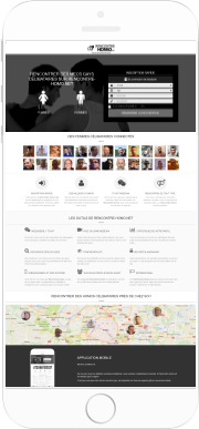 Application Mobile Rencontres Gays Célibataires